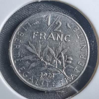 沼泽如烟--第897场 - 法国1973年半法郎