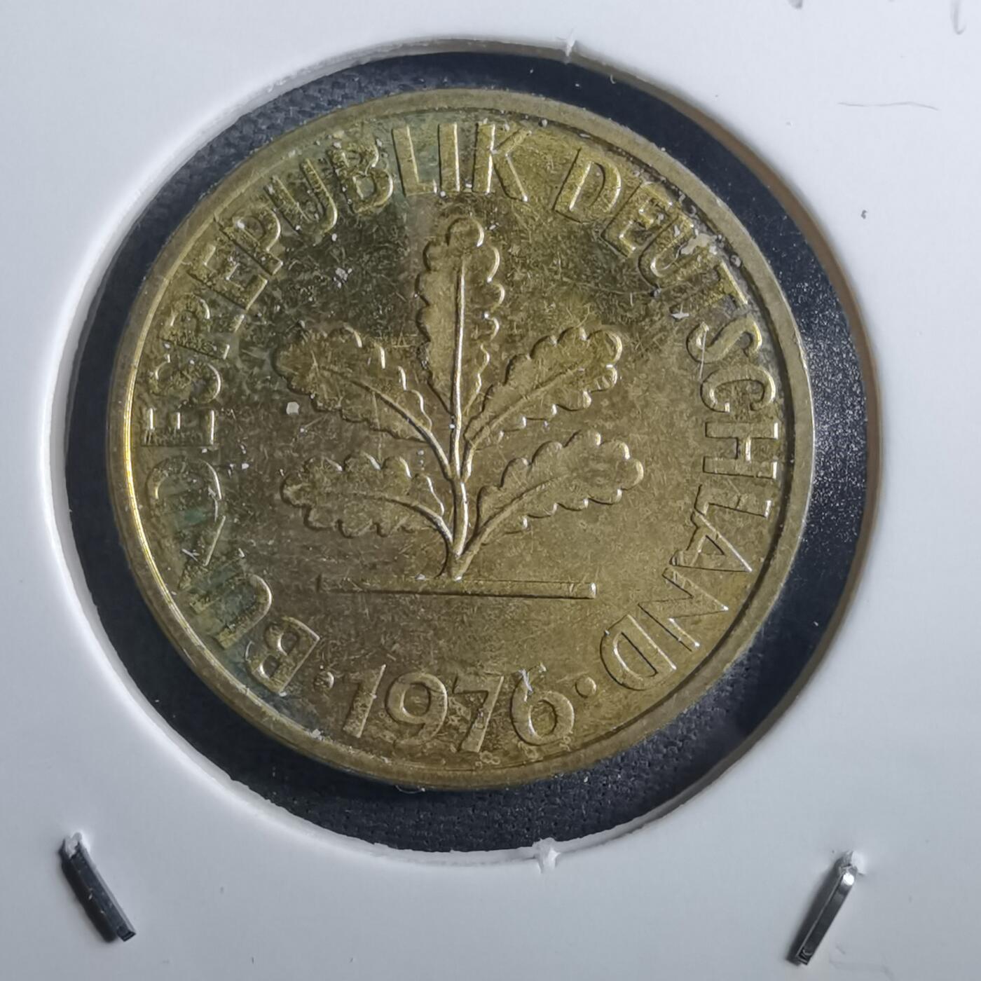 沼泽如烟--第897场 德国1976年10芬尼