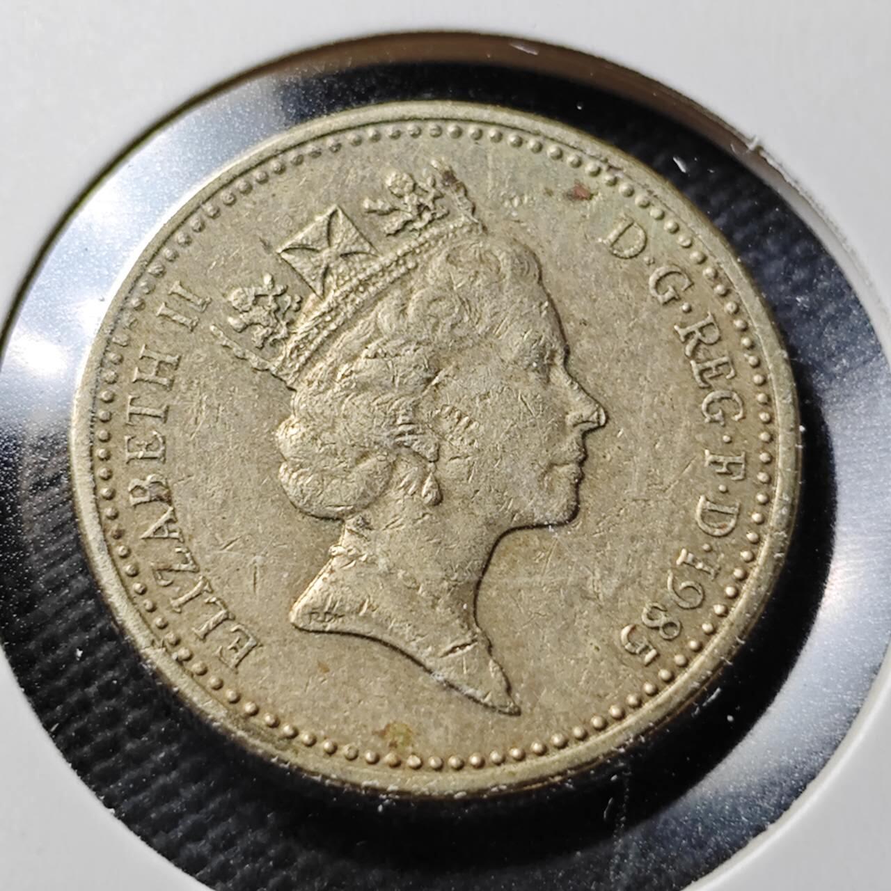 KK钱币收藏小铺  第367场  2月预留时间 周末发货  英国1镑