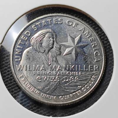 KK钱币收藏小铺  第367场  2月预留时间 周末发货 -  2022美国25分纪念币