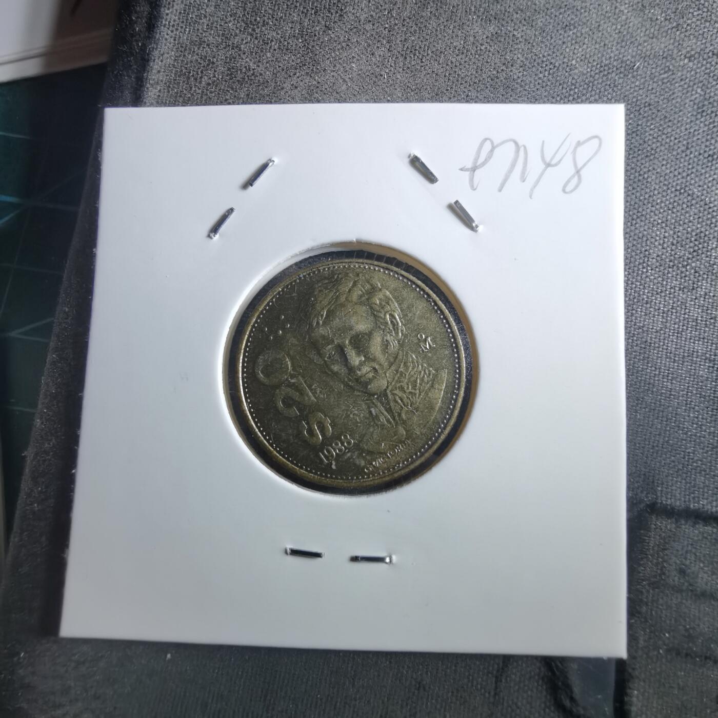 沼泽如烟--第897场 墨西哥1988年20比索