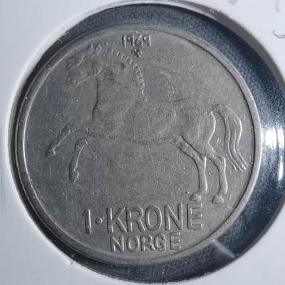 沼泽如烟--第896场 - 挪威1969年1克朗