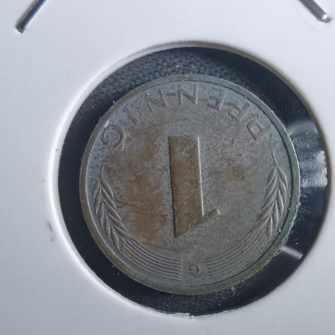 沼泽如烟--第897场 德国1976年1芬尼