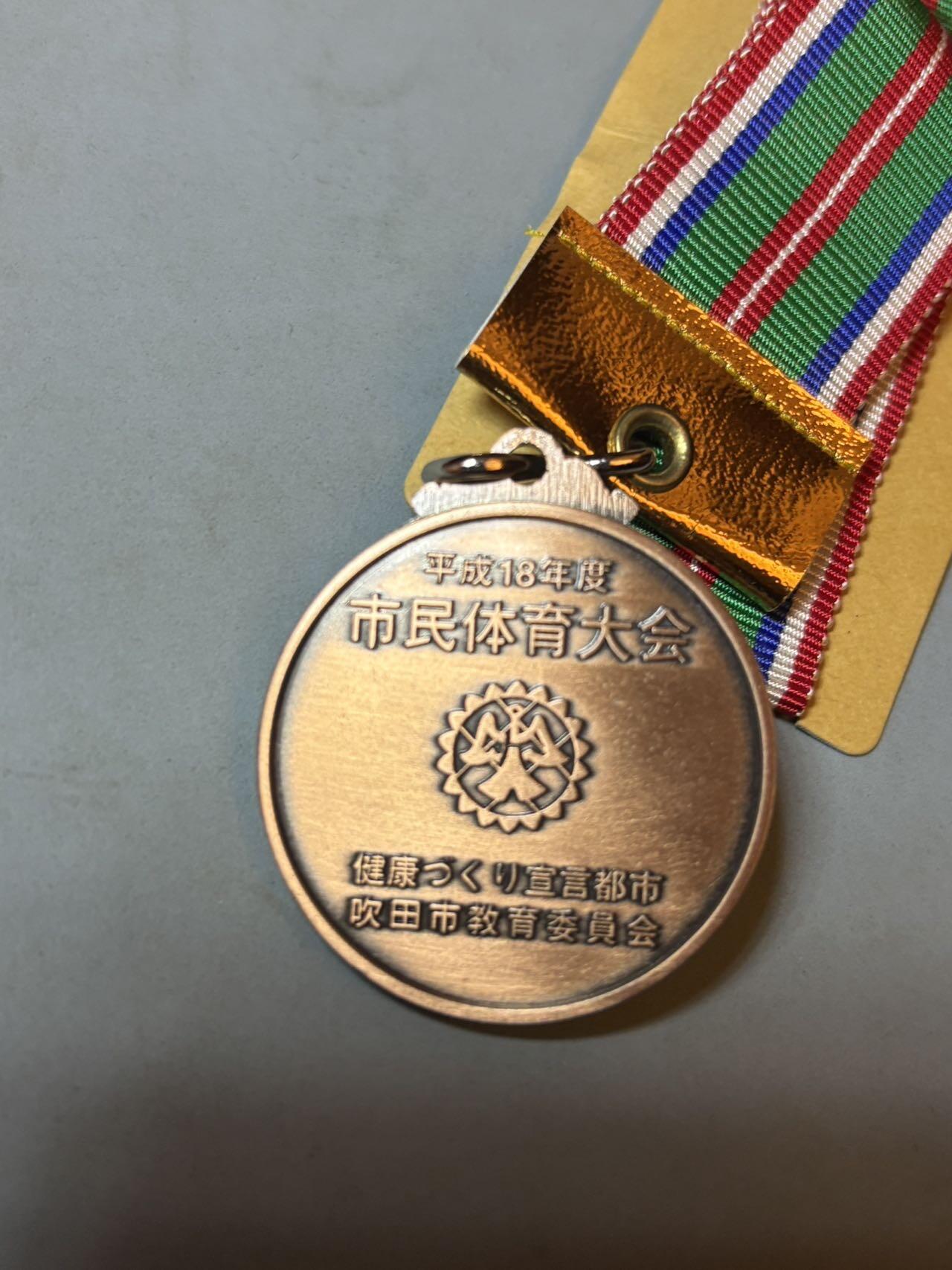 盛世勋华——号角文化勋章邮票专场拍卖第287期 日本吹田市平成18年度（2006年）市民体育大会奖章 带原盒