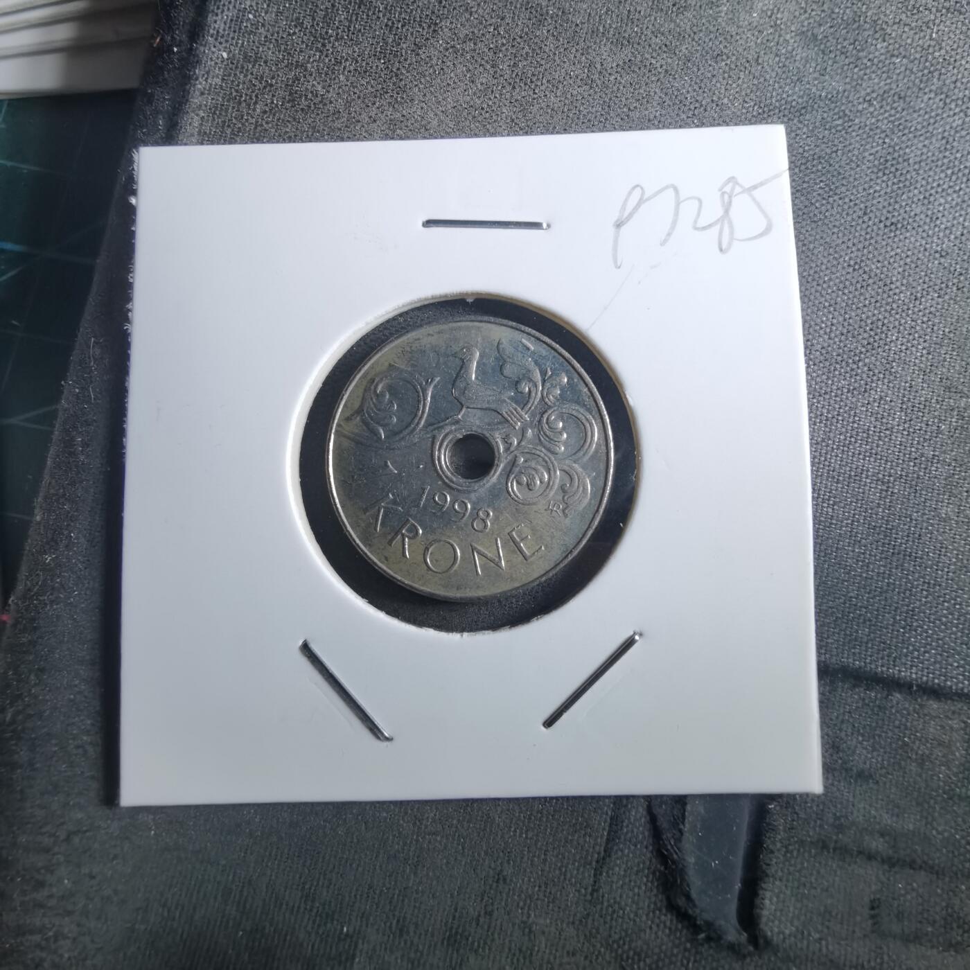 沼泽如烟--第897场 挪威1998年1克朗