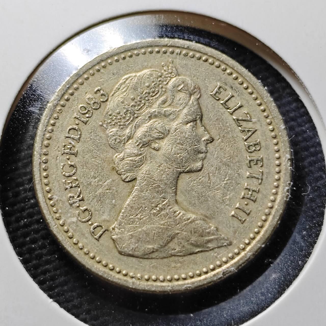 KK钱币收藏小铺  第367场  2月预留时间 周末发货  英国1镑