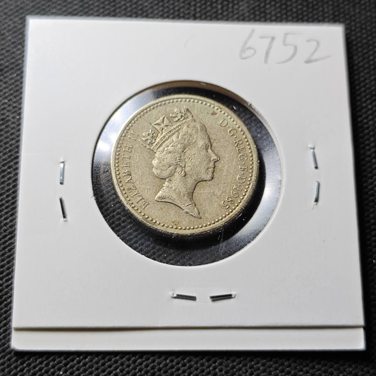 KK钱币收藏小铺  第367场  2月预留时间 周末发货  英国1镑