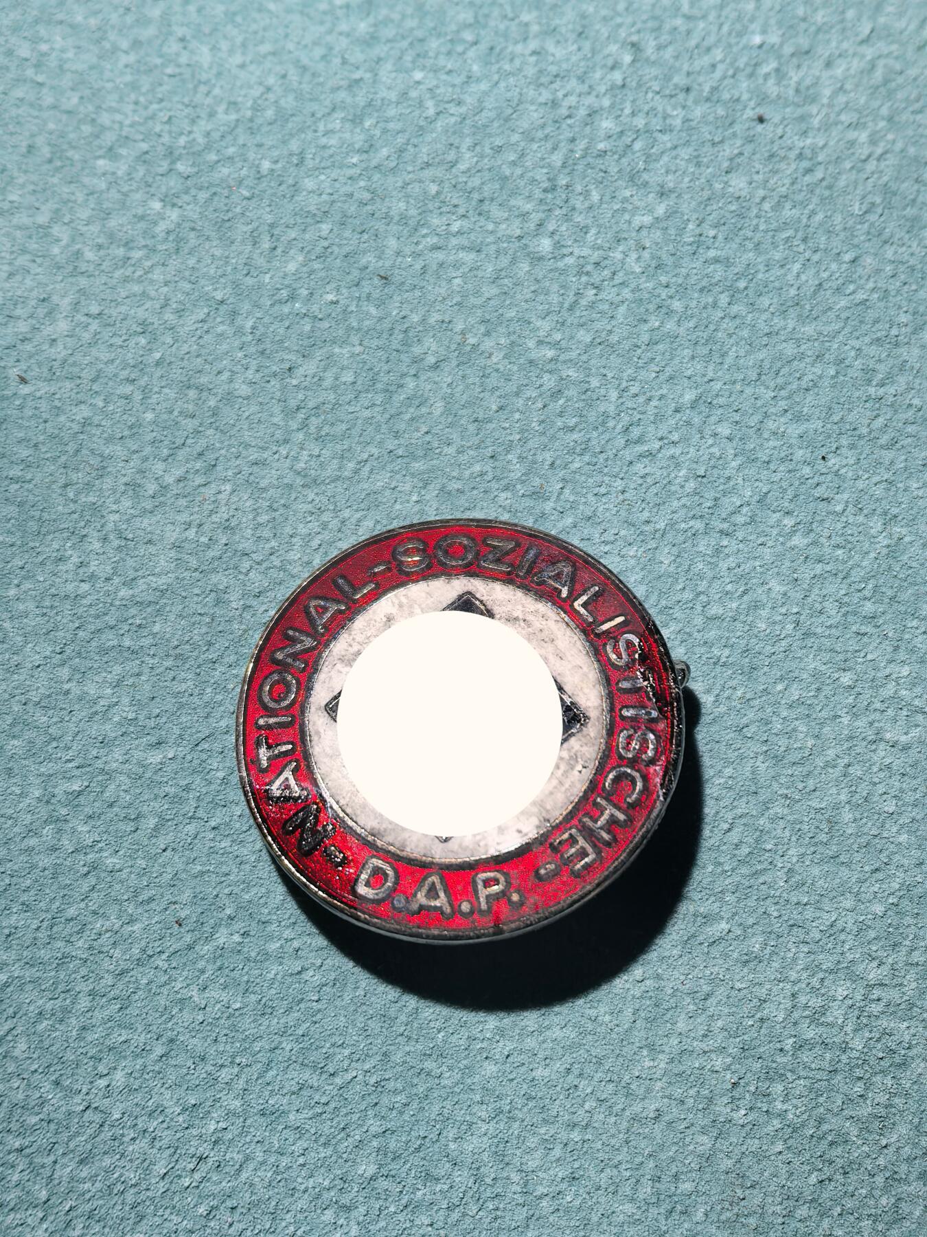 盛世勋华——号角文化勋章邮票专场拍卖第287期 德国（1939）NSDAP党徽 珐琅质地 带厂标