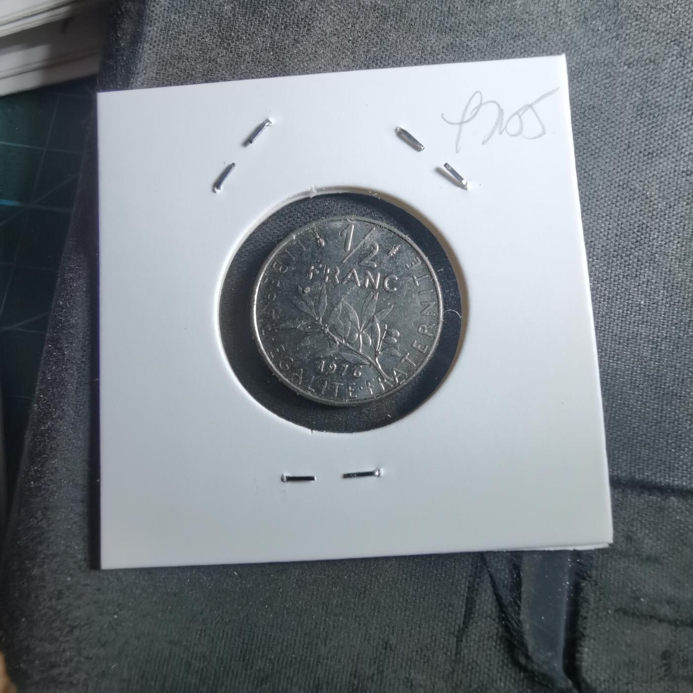 沼泽如烟--第897场 法国1976年半法郎