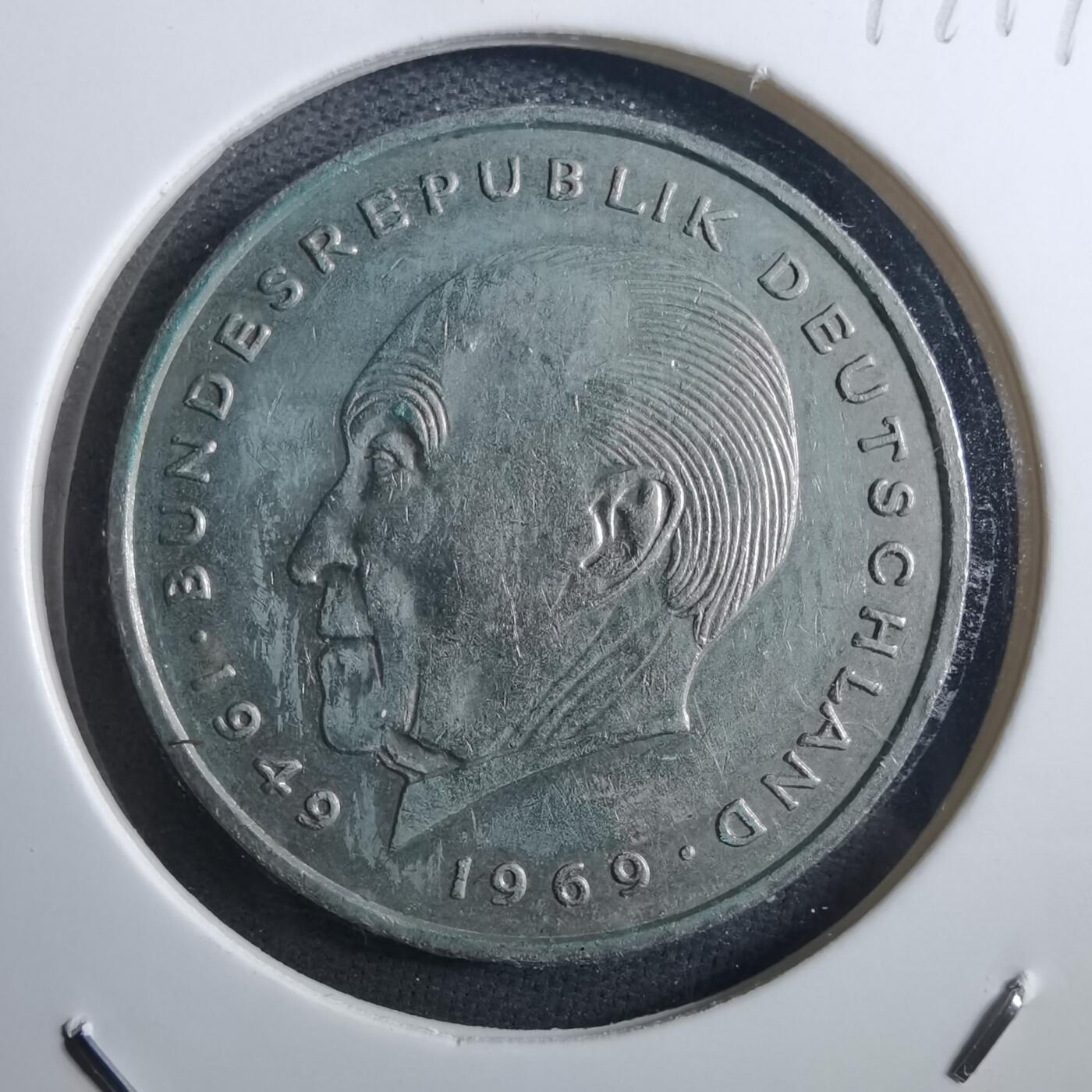 沼泽如烟--第897场 德国1970年2马克