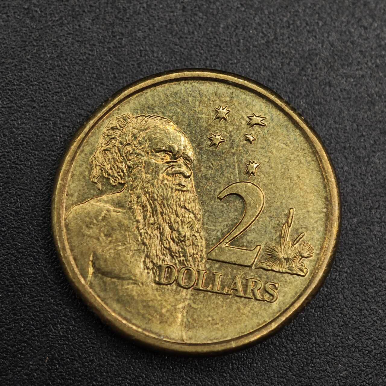 【淘币小摊】实时拍第七百九十三拍   散币场   满百包邮可预留二周 每周一统一发货   澳大利亚1997年2元