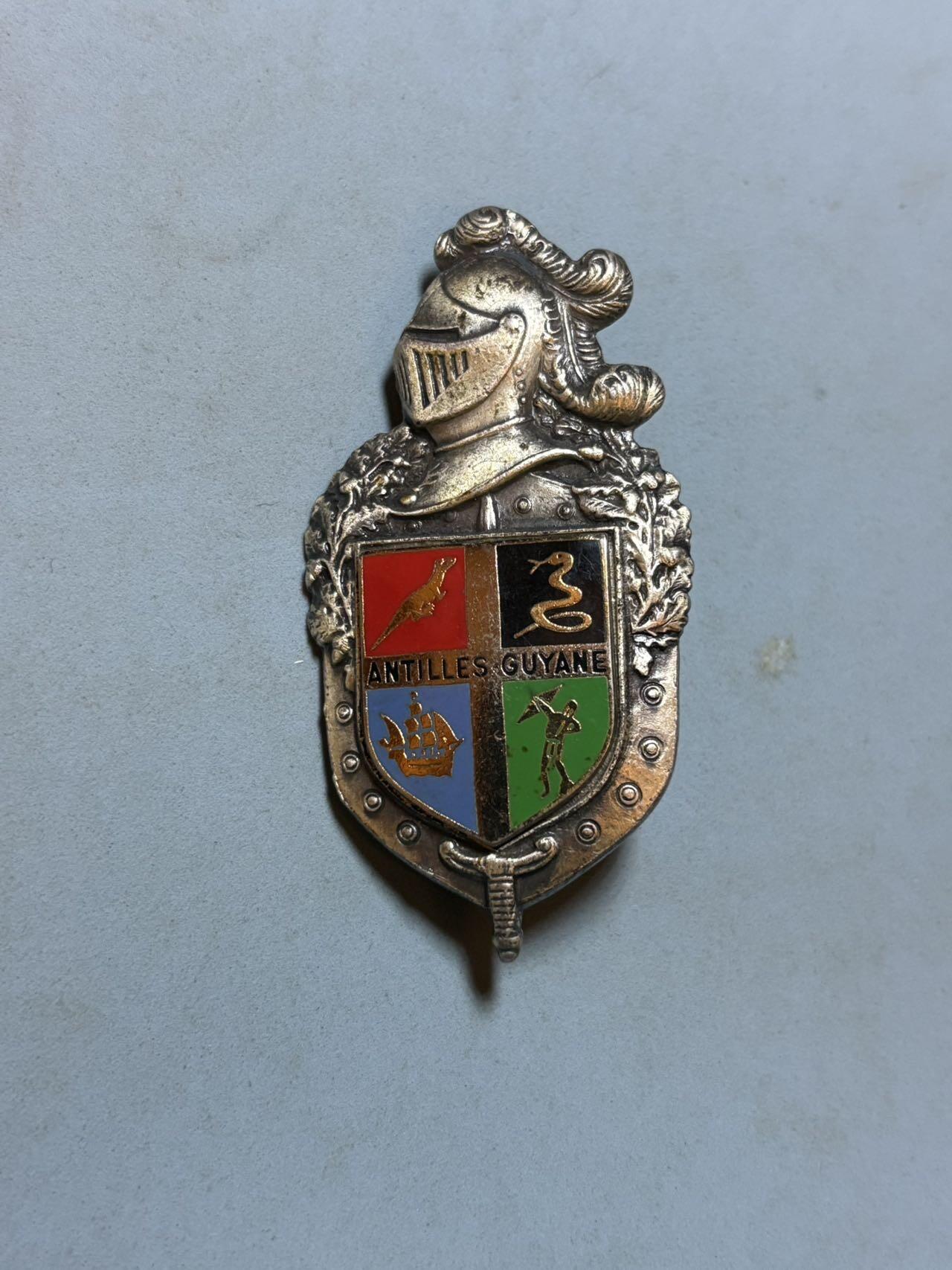 盛世勋华——号角文化勋章邮票专场拍卖第287期 法属安的列斯和圭亚那地区宪兵队徽章