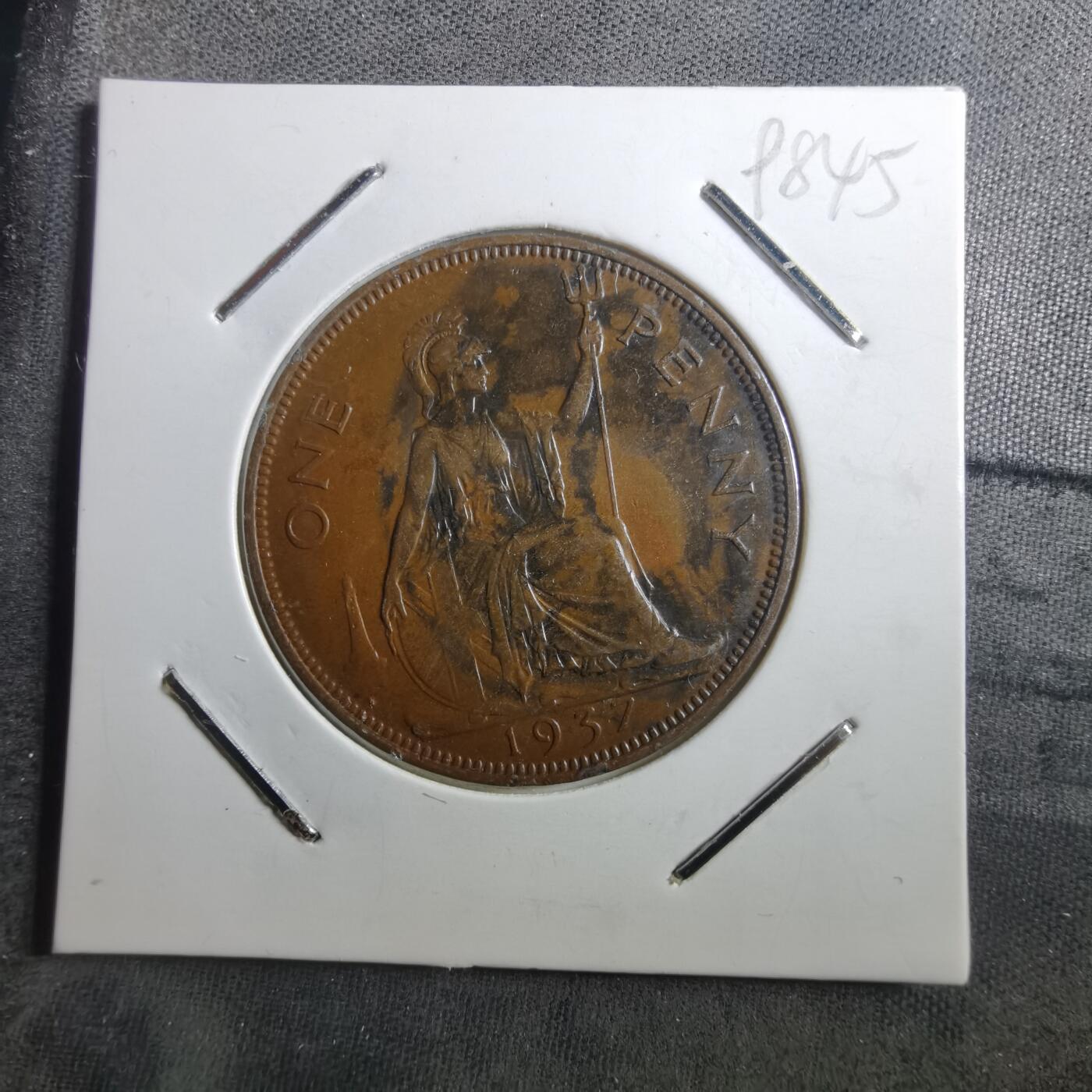 沼泽如烟--第898场 英国1937年1便士