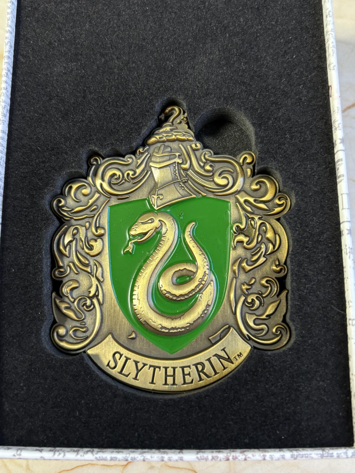 第181期拍卖 库克2021年哈利波特徽章斯莱特林徽章异形彩铜币