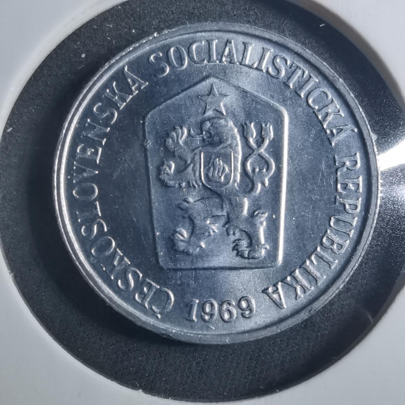 沼泽如烟--第896场 捷克斯洛伐克1969年10赫勒