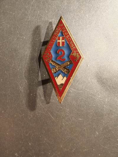 老王徽章第162期 -  法国陆军第2炮兵团证章