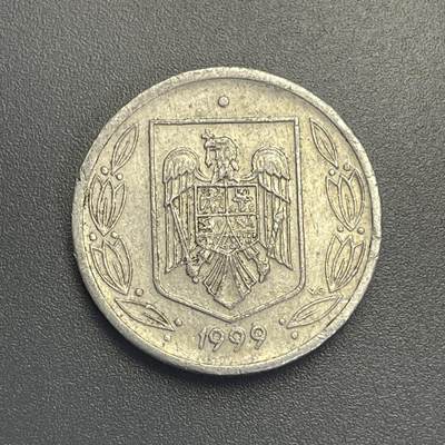 回流1115 - 罗马尼亚1999年500列伊铝制硬币 字边 