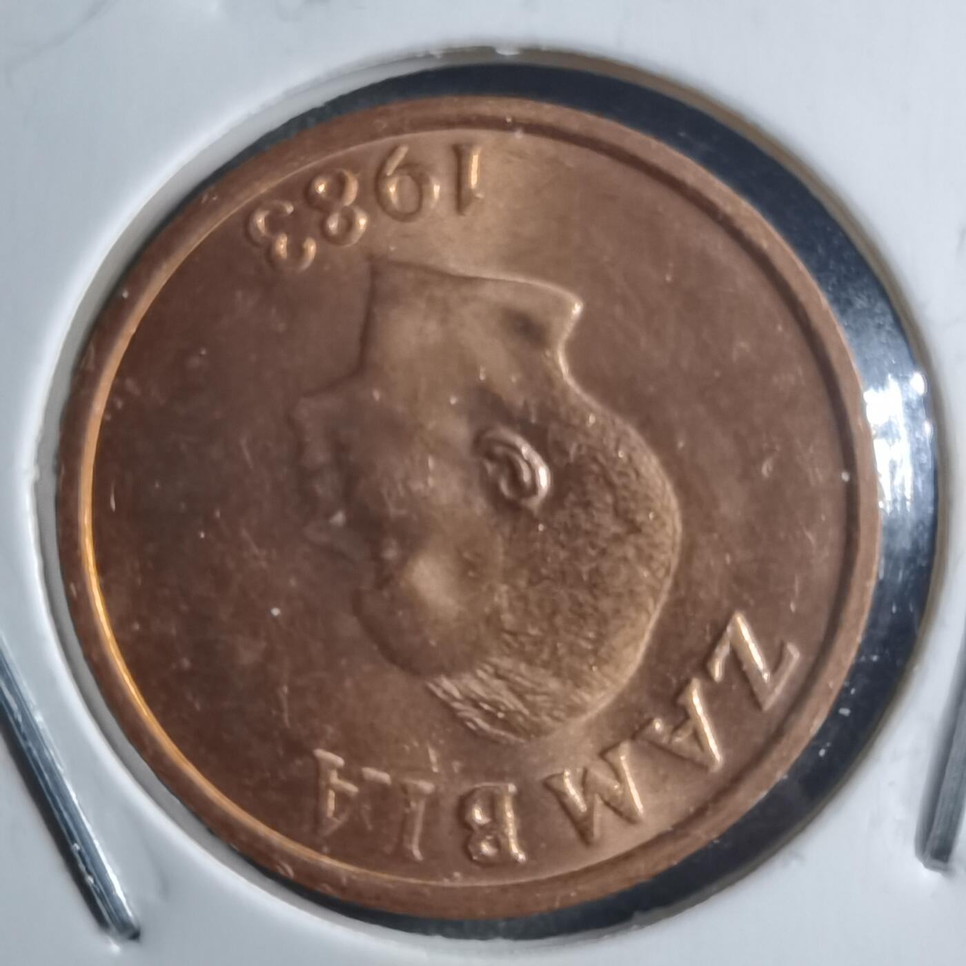 沼泽如烟--第898场 赞比亚1983年2恩韦