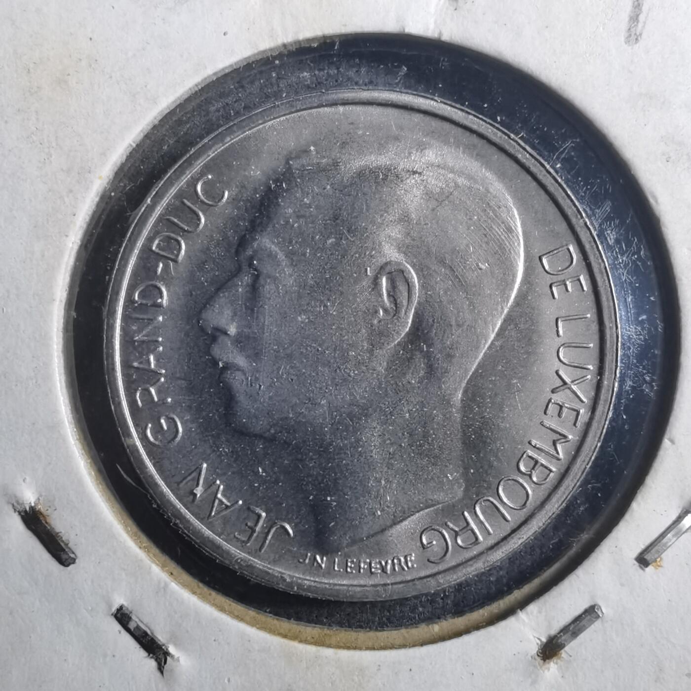 沼泽如烟--第896场 卢森堡1972年1法郎