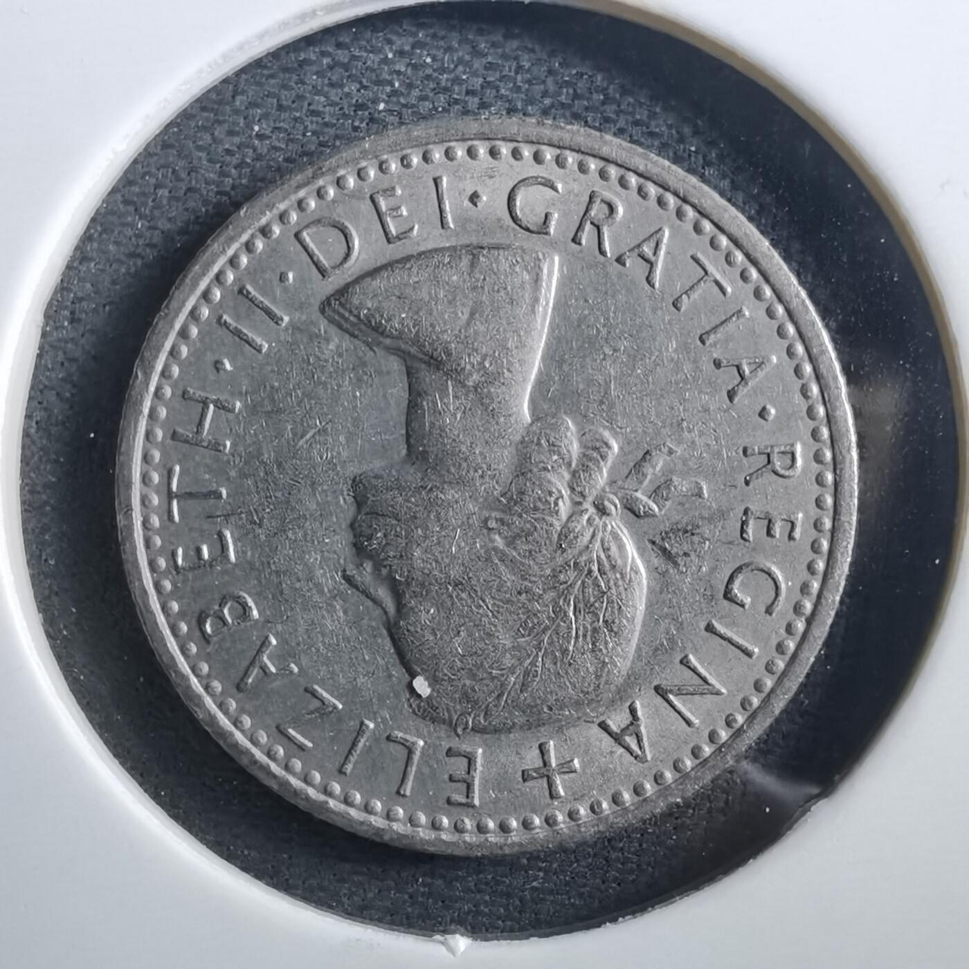 沼泽如烟--第897场 英国1967年6便士