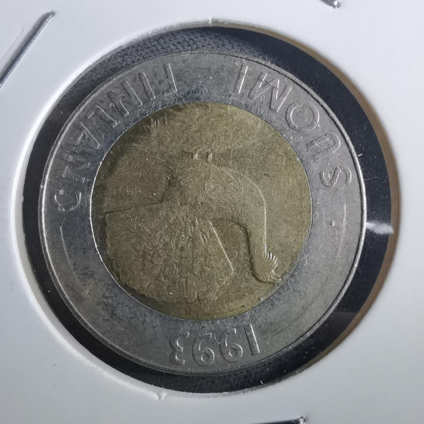 沼泽如烟--第897场 芬兰1993年10马克