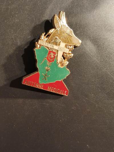 老王徽章第162期 -  法国海湾战争“达盖行动”医疗分队证章