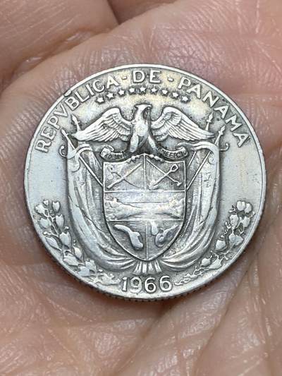 2025年第一百二十六场(总第一百五十二场）外国好品散币(免佣金) - 巴拿马🇵🇦1966年1/4巴波亚