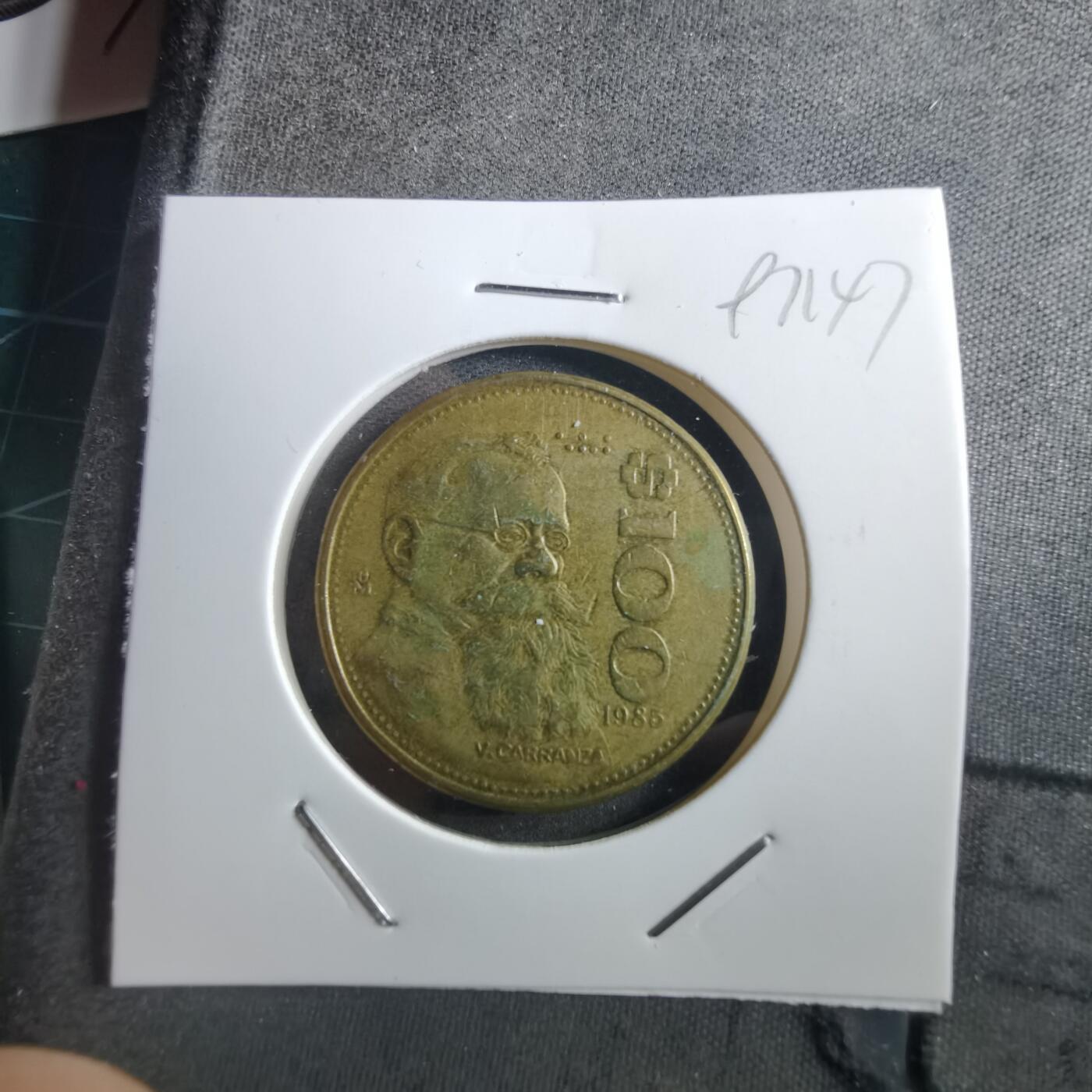 沼泽如烟--第897场 墨西哥1985年100比索