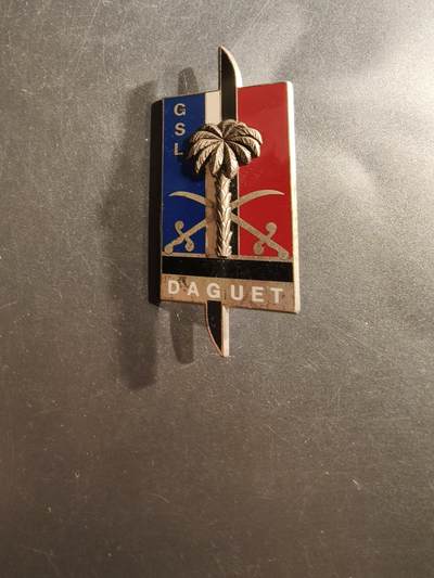 老王徽章第162期 - 法国海湾战争“达盖行动”后勤大队证章 