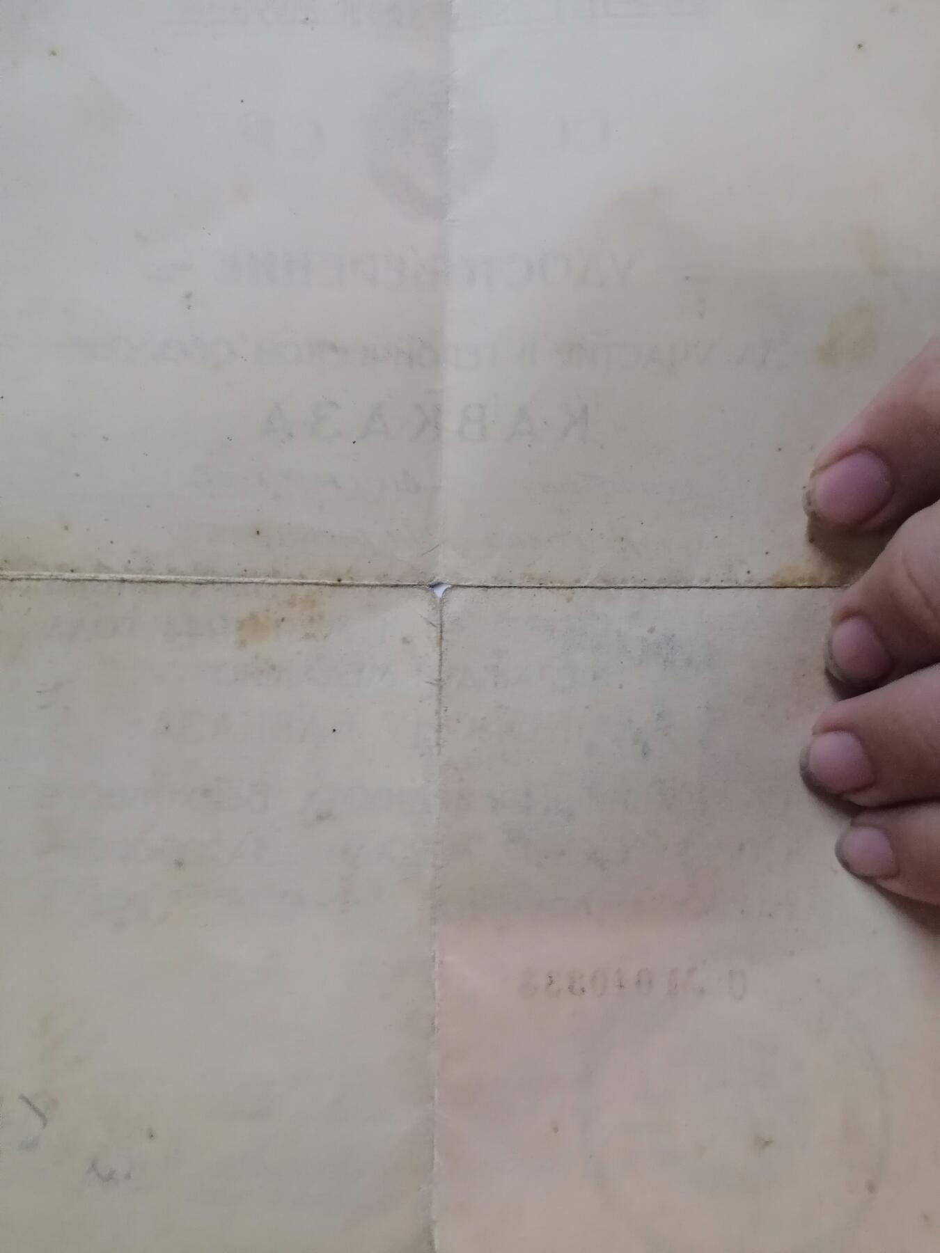 保卫高加索奖章带证书