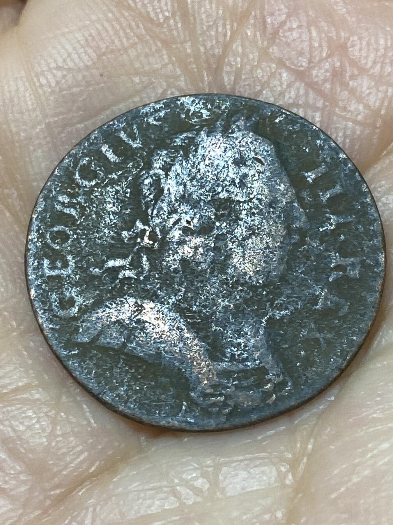 2025年第一百二十六场(总第一百五十二场）外国好品散币(免佣金) 英国🇬🇧1775年1法新(乔治三世时期)