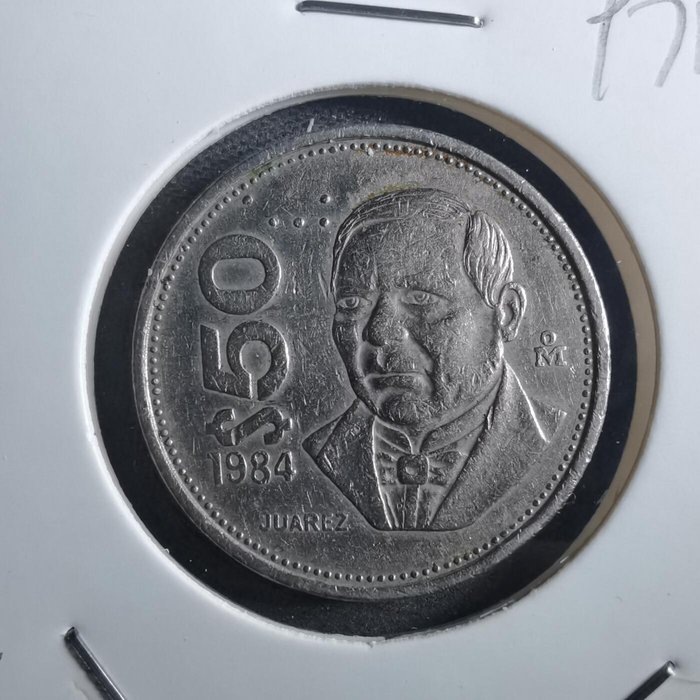 沼泽如烟--第897场 墨西哥1984年50比索