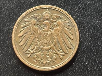 邮泉阁限时拍卖第三十五场 德国硬币专场（硬币在国外。请付邮费6元。） - 德意志帝国1912年1芬尼A版