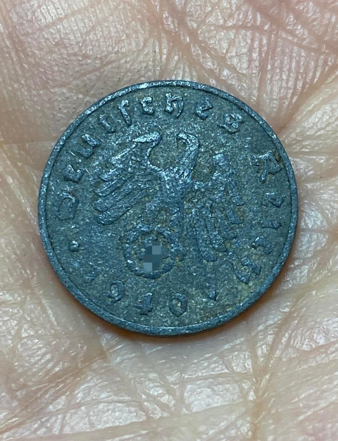 2025年第一百二十六场(总第一百五十二场）外国好品散币(免佣金) 德意志第三帝国1940年1芬尼(J标，汉堡造)