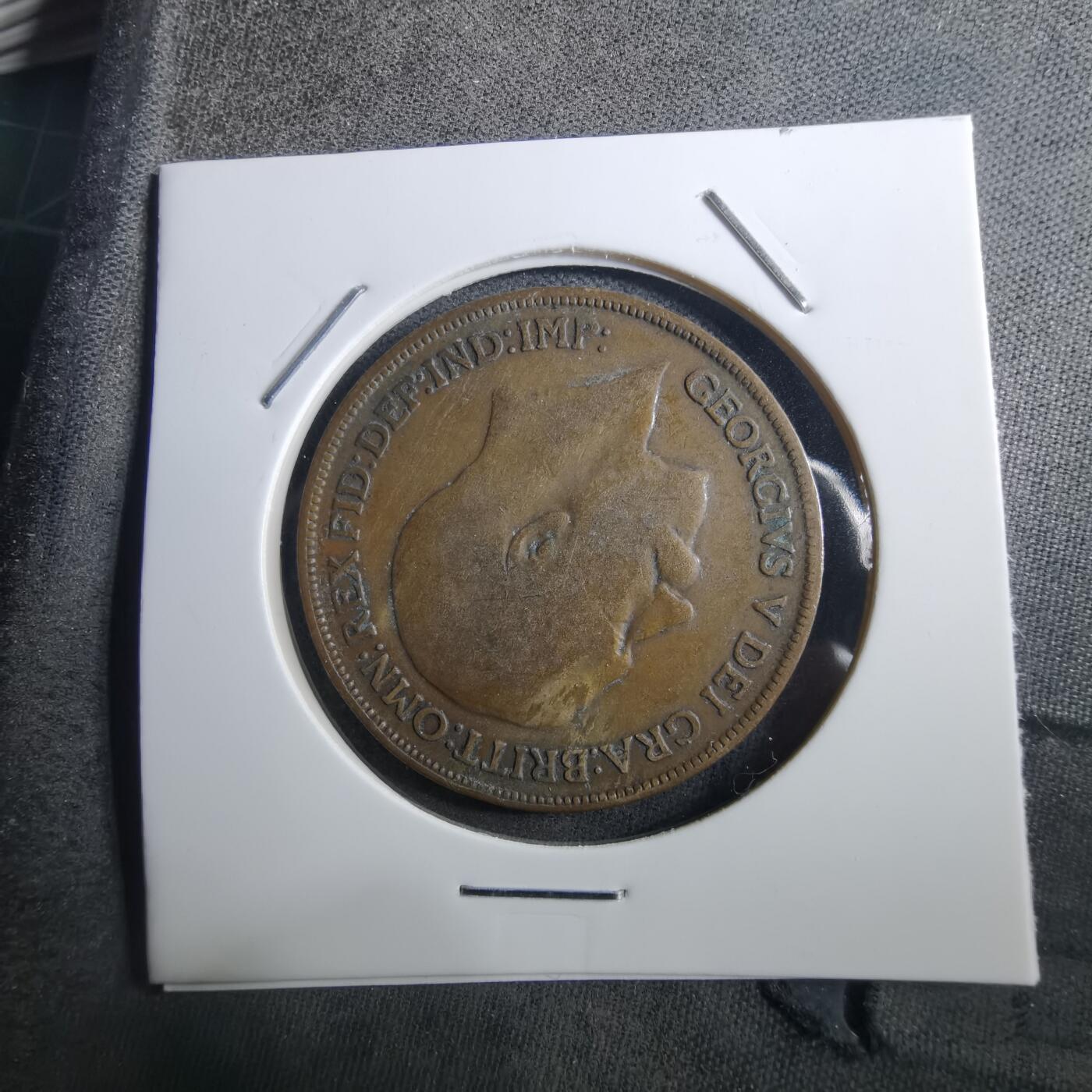 沼泽如烟--第897场 英国1914年1便士