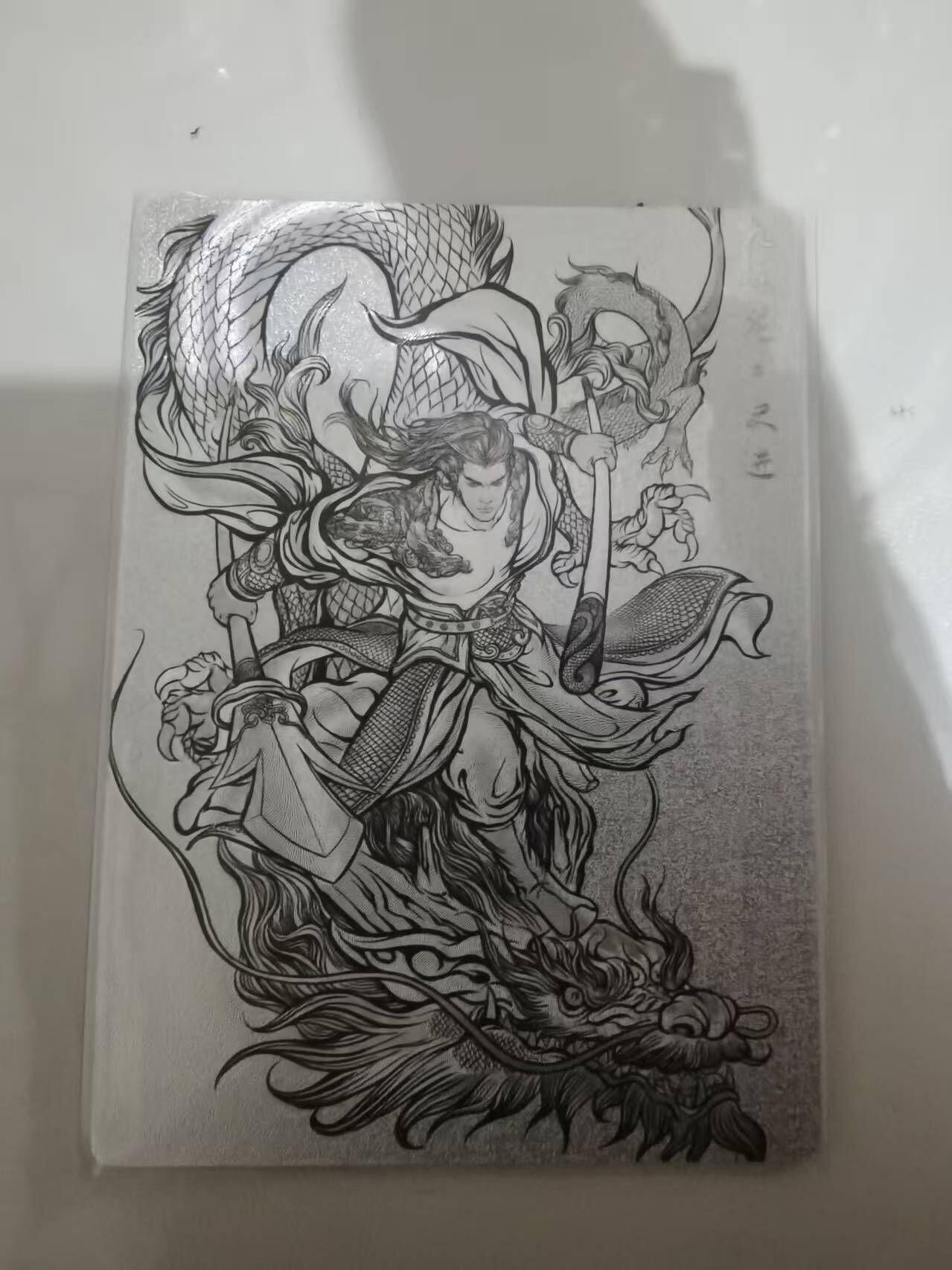 夜之极第三十五期 （11月8日周六晚9点截拍，欢迎竞拍） 卡德曼 张建东水浒 79/99 史进 线粗