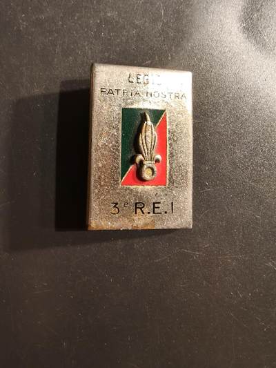 老王徽章第162期 - 法国外籍军团第3步兵团证章 