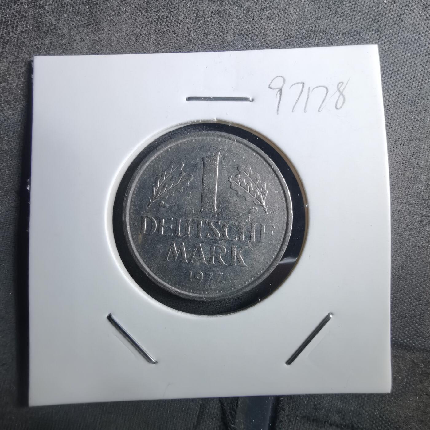 沼泽如烟--第897场 德国1977年1马克