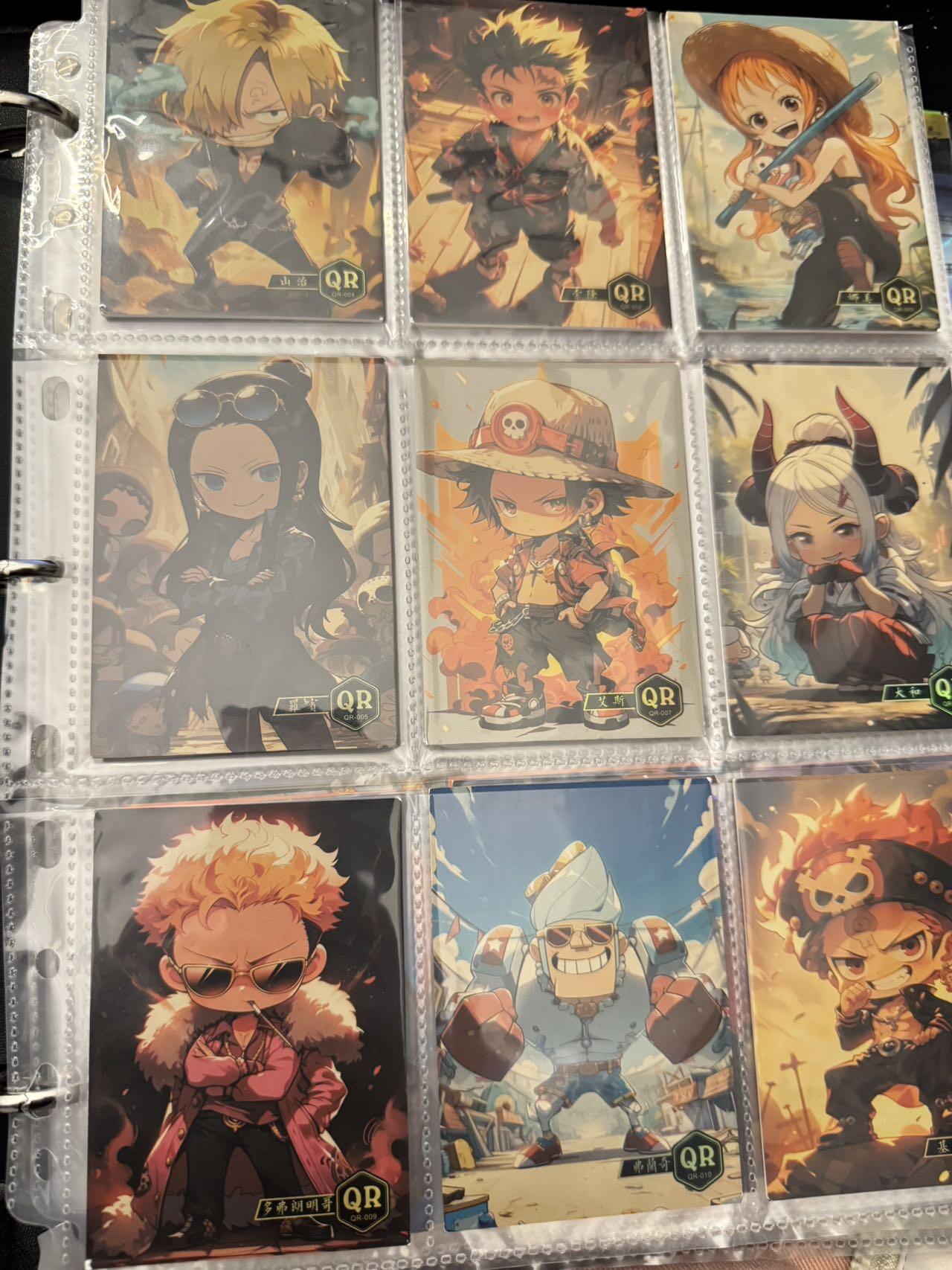秋萤阁第30期 (11月11日周二晚上21点截拍，欢迎竞拍)  海贼王套卡 拼图 送卡册