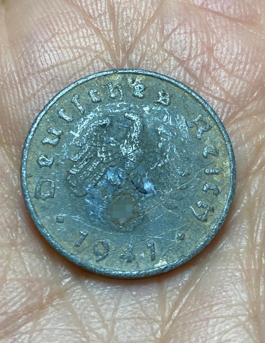 2025年第一百二十六场(总第一百五十二场）外国好品散币(免佣金) 德意志第三帝国1941年10芬尼(A标，柏林造)