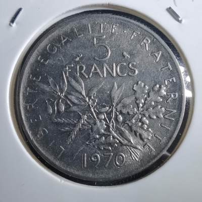 沼泽如烟--第897场 - 法国1970年5法郎