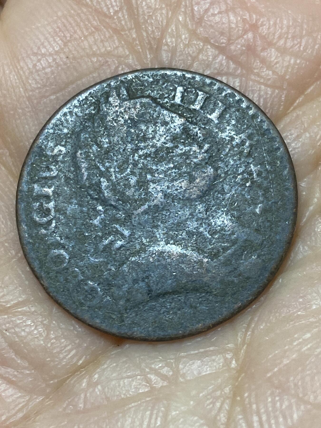 2025年第一百二十六场(总第一百五十二场）外国好品散币(免佣金) 英国🇬🇧1773年1法新(乔治三世时期)