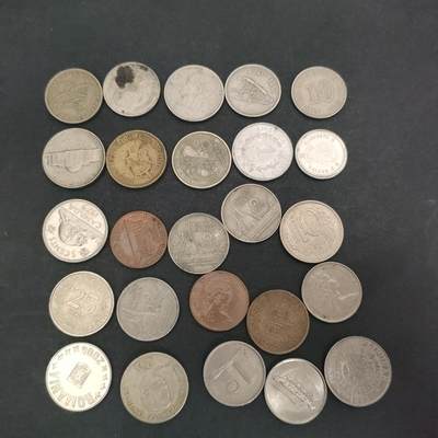 猩哥外币小铺➨【第201场】 - 硬币25个