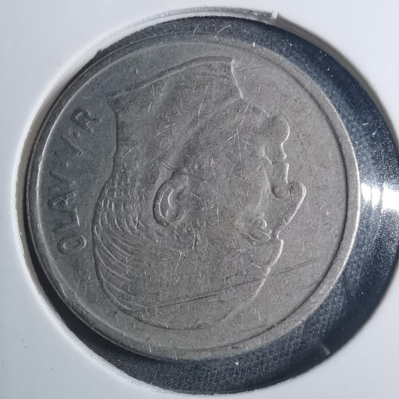 沼泽如烟--第896场 挪威1969年1克朗