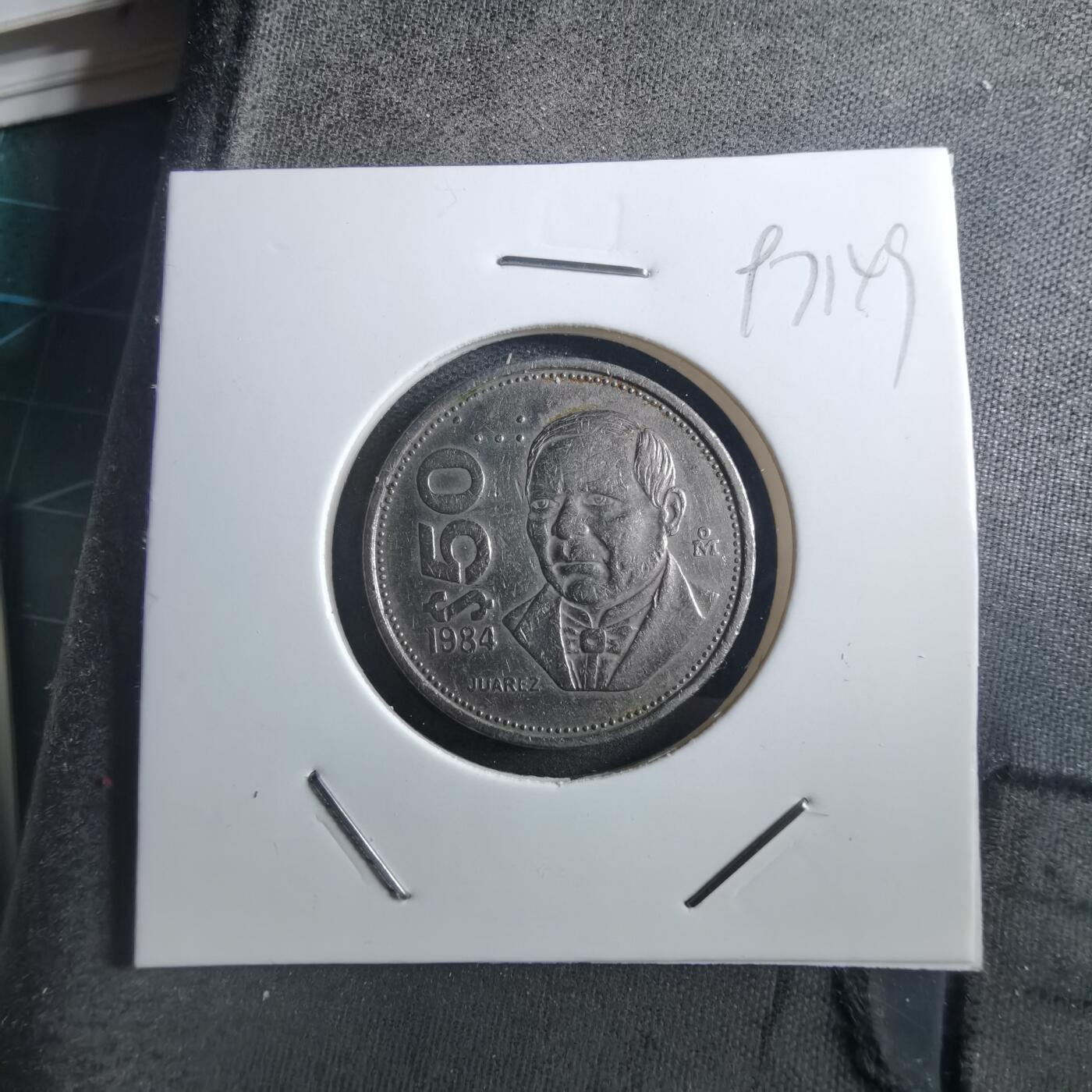 沼泽如烟--第897场 墨西哥1984年50比索