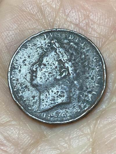 2025年第一百二十六场(总第一百五十二场）外国好品散币(免佣金) - 英国🇬🇧1法新(乔治四世时期)