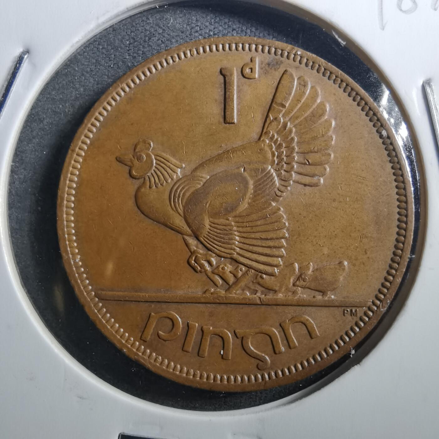 沼泽如烟--第898场 爱尔兰1963年1便士