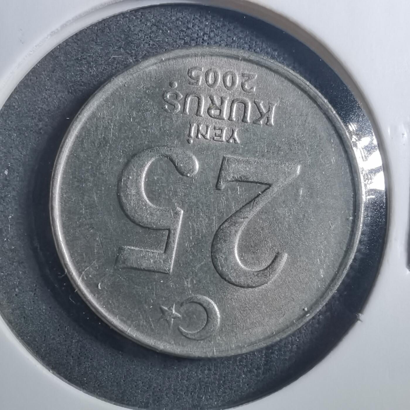 沼泽如烟--第896场 土耳其2005年25库鲁