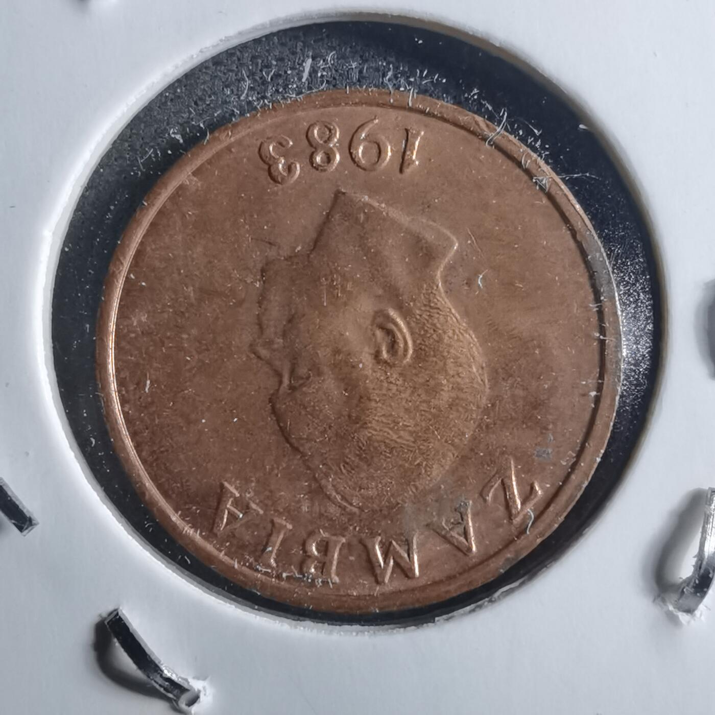 沼泽如烟--第898场 赞比亚1983年1恩韦