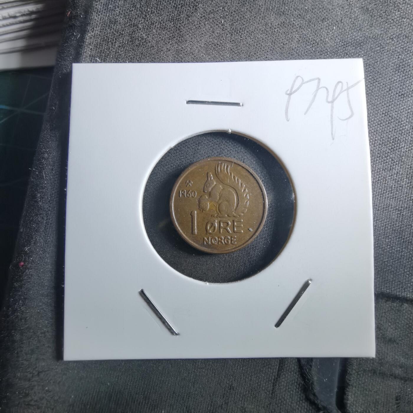 沼泽如烟--第897场 挪威1960年1欧尔